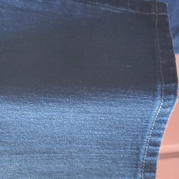 Gloria Vanderbilt AMANDA Dark Blue Straight Jeans SIZE 16 - Picture 7 of 10